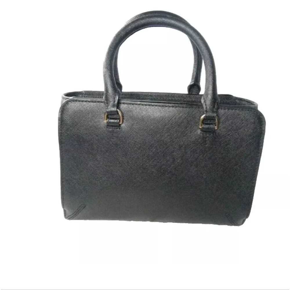 Tory Burch Saffiano Leather Top Handle Bag Mini Handbag
